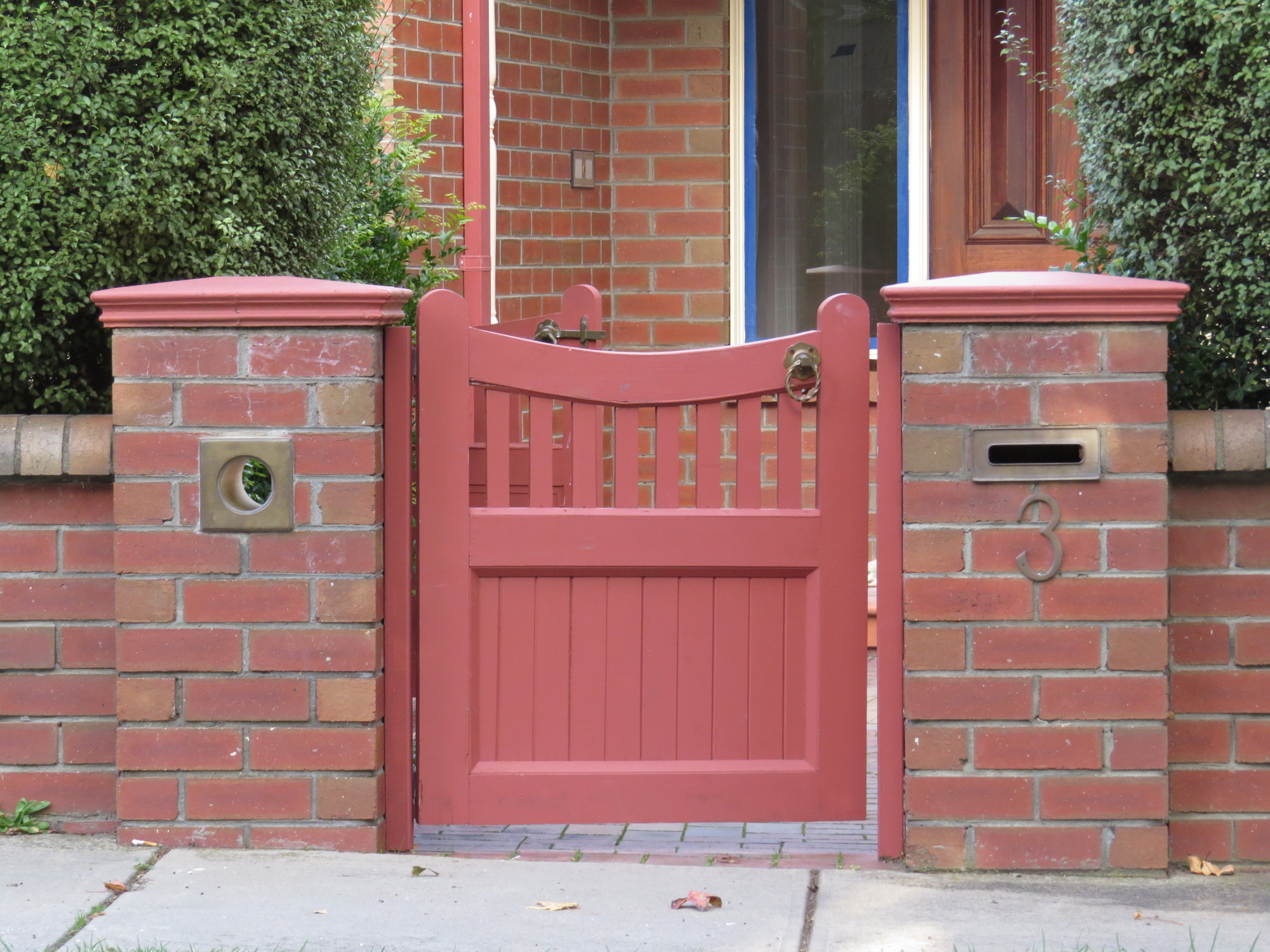 wooden single gate